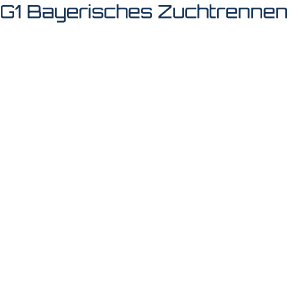 G1 Bayerisches Zuchtrennen
