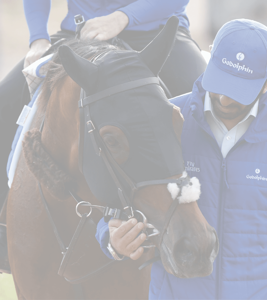 MELBOURNE, AUSTRALIA - OCTOBER 18: Godolphin trainer Saeed Bin Suroor walks with Benbatl after a Werribee trackwork session at Werribee Racecourse on October 18, 2018 in Melbourne, Australia.  (Photo by Vince Caligiuri/Getty Images)